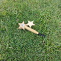 Star Shape Design Weed Smoking Pipe Tobacco Wood Wooden Portable Hidden Stealth Weed Pipe Smoking accessories